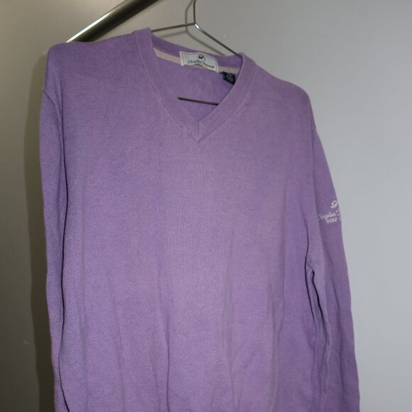 Angeles National Golf Club Purple Sweater - Picture 1 of 6